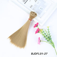 Load image into Gallery viewer, Bybrana 15cm*100cm and 25cm*100cm Long straight High Temperature Fiber BJD SD Wigs DIY hair for dolls Free shipping