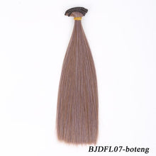 Load image into Gallery viewer, Bybrana 15cm*100cm and 25cm*100cm Long straight High Temperature Fiber BJD SD Wigs DIY hair for dolls Free shipping
