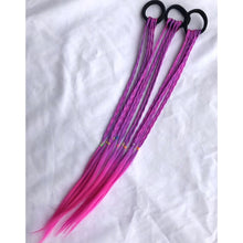 Load image into Gallery viewer, 2020 New Cute Girls Elastic Hair Rope Rubber Bands Braides Hair Accessories Wig Ponytail Hair Ring Kids
